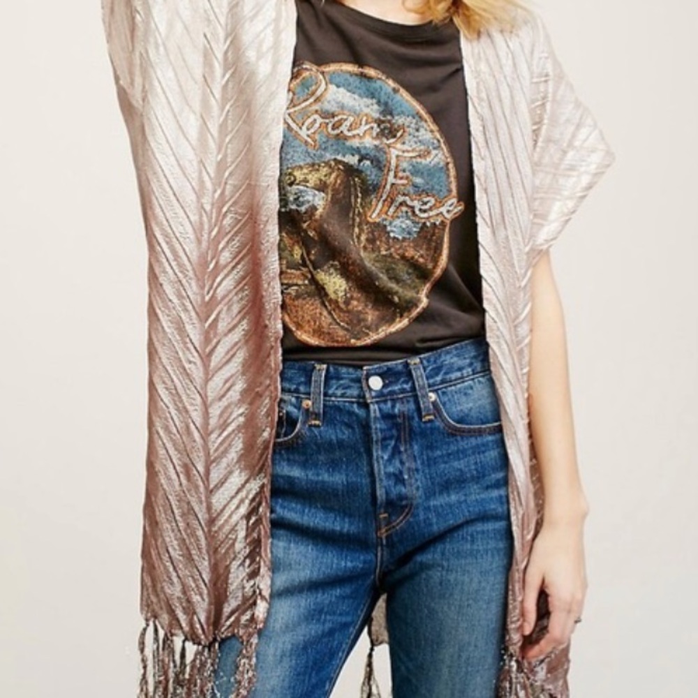 Ombré Free People Kimono EUC One Size